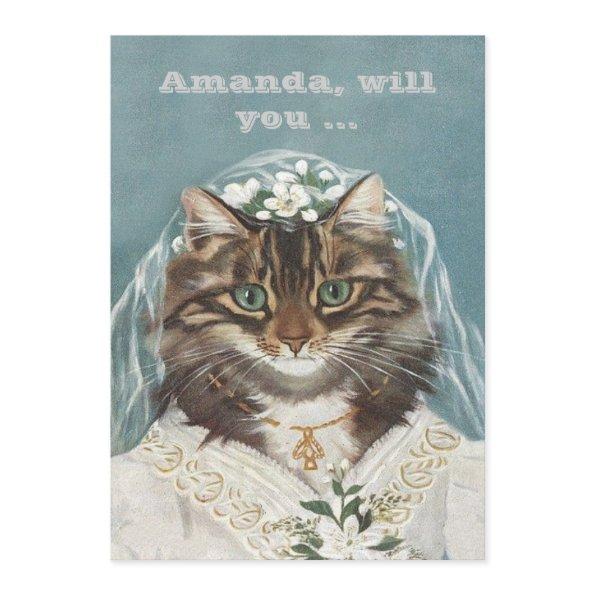 Funny custom be my bridesmaid/maid of honor