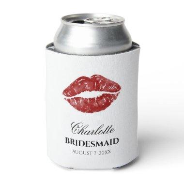 Funny & Cute Bridesmaid Custom Wedding Can Cooler
