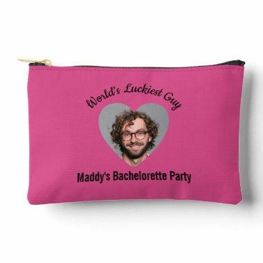 Funny Groom Face  Accessory Pouch