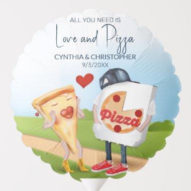 Funny Pizza  Balloon