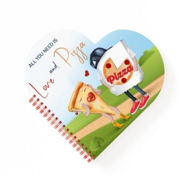 Funny Pizza Love Notebook