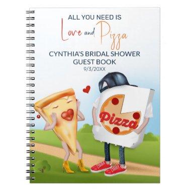 Funny Pizza Love Notebook
