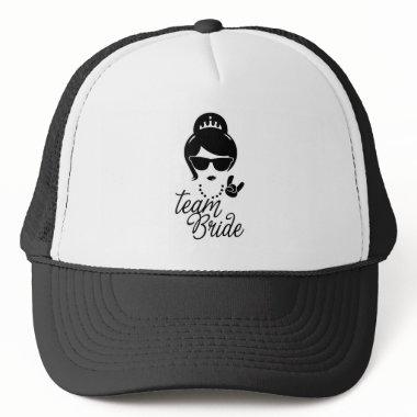 Funny Team Bride Gift for Bachelorette Party Trucker Hat