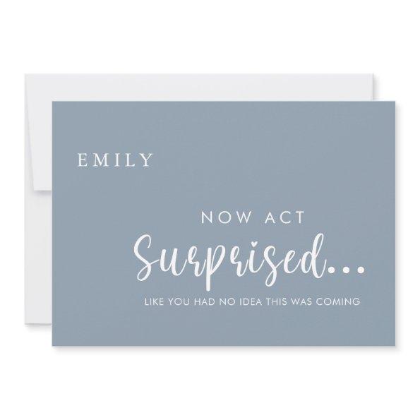 Funny Will you be my Bridesmaid Proposal