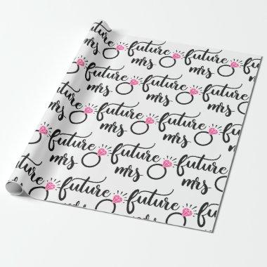 Future Mrs Bide to Be Wedding,  Gift Wrapping Paper