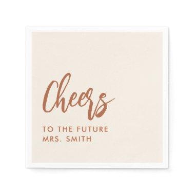 Future Mrs Boho Desert Bridal Shower Napkins