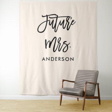 Future Mrs  Backdrop Photo Booth