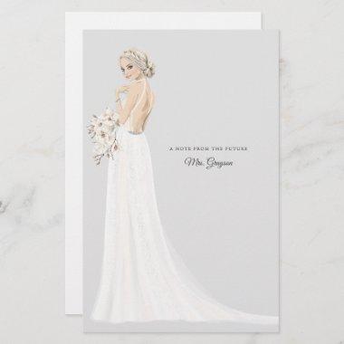 Future Mrs Bride Thank You Stationery