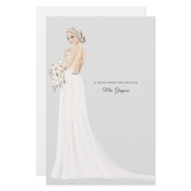 Future Mrs Bride Thank You Stationery