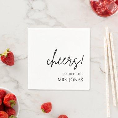 Future Mrs | Elegant Bridal Shower Napkins