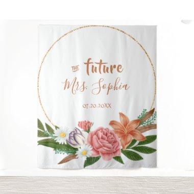 Future Mrs Gold  Backdrop Photo Booth