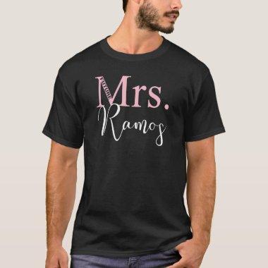 Future Mrs Ramos Bachelorette Party Bridal Shower T-Shirt
