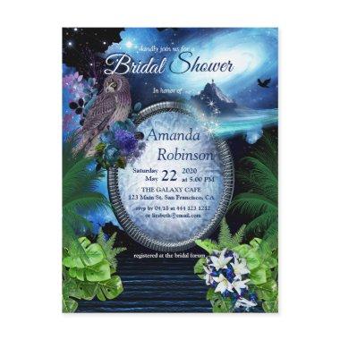 Galaxy Portal Bridal Shower PostInvitations