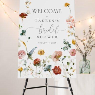 Garden Flowers Blush Pink  Welcome Foam Board