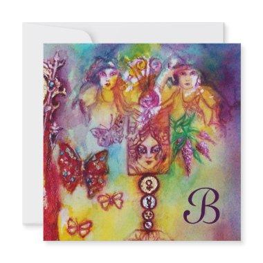 GARDEN OF LOST SHADOWS FAIRY & BUTTERFLY Monogram Announcement