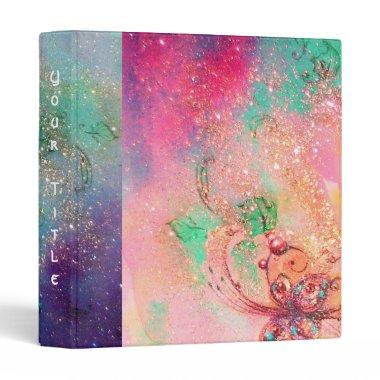 GARDEN OF THE LOST SHADOWS -MAGIC BUTTERFLY PLANT 3 RING BINDER