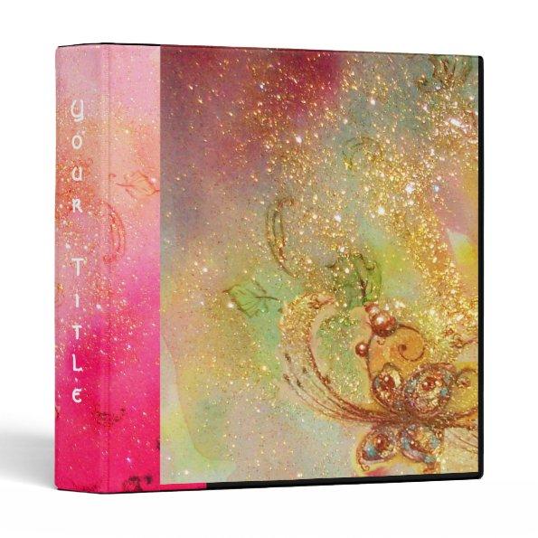 GARDEN OF THE LOST SHADOWS -MAGIC BUTTERFLY PLANT 3 RING BINDER