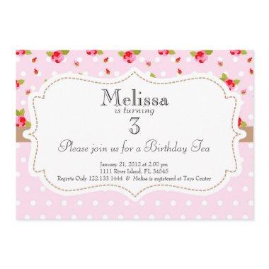 Garden Tea Party Birthday