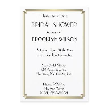 Gatsby Art Deco Gold