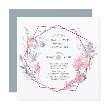 Geometric Floral frame
