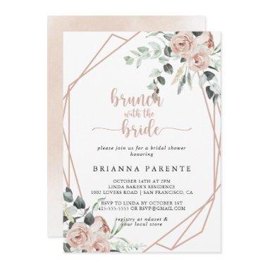 Geometric Pink Rose Brunch with the Bride Shower