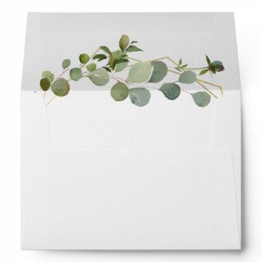 Geometric Tropical Spanish Wedding  Envelope