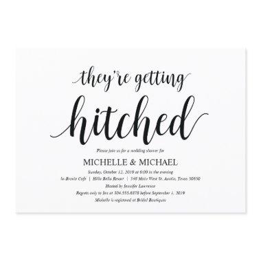 Getting hitched  Invitation