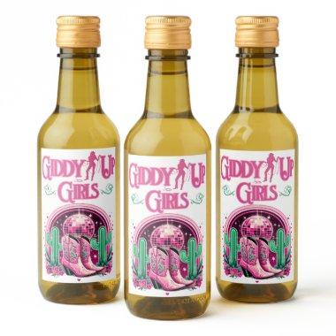 Giddy Up Girls Last Rodeo Bachelorette | Birthday Wine Label