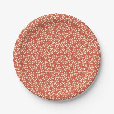 Gigi Collection Coral Disposable Dinner Plates