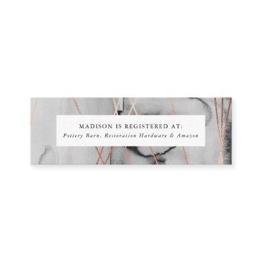 Gilded Charm | Bridal Registry Insert Cards