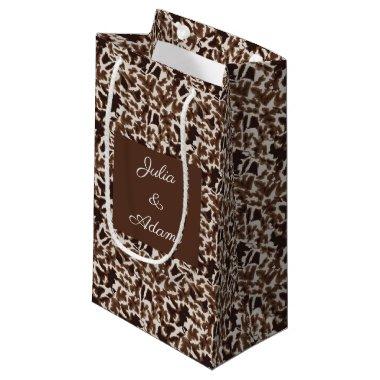 Giraffe Brown Gift Bag