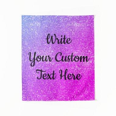 Girl Birthday Party Photo Booth Backdrop Sparkle