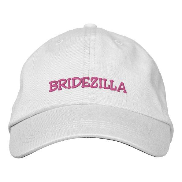 Girl's Baseball cap "Bridezilla hat" wedding hat