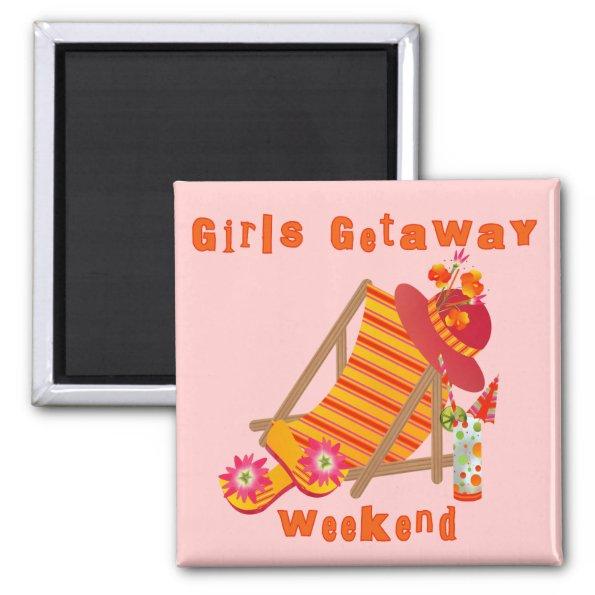Girls Getaway Weekend T-shirts and Gifts Magnet