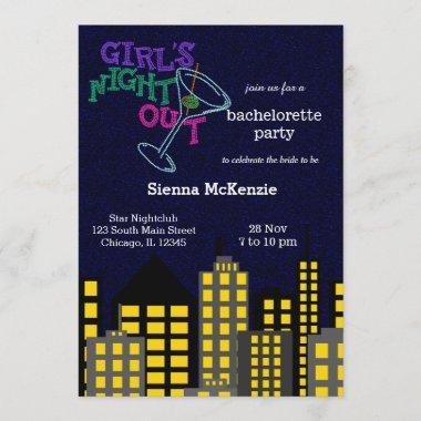 Girls night out Invitations
