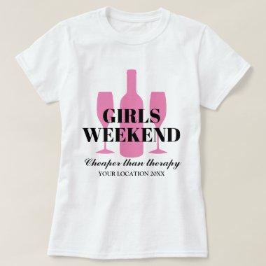 Girls weekend away winery gathering vineyard party T-Shirt