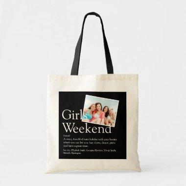 Girls Weekend Definition Photo Modern Tote Bag