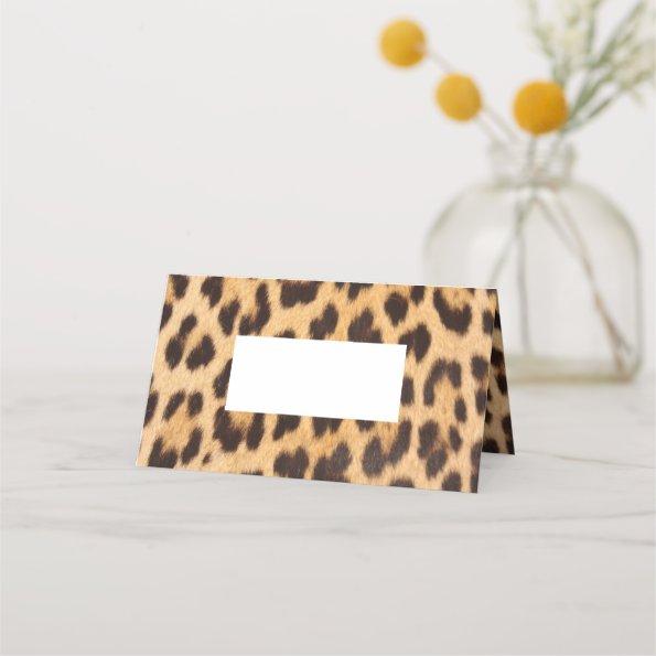 girly chic wild safari party leopard print place