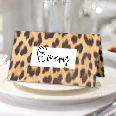 girly chic wild safari party leopard print place