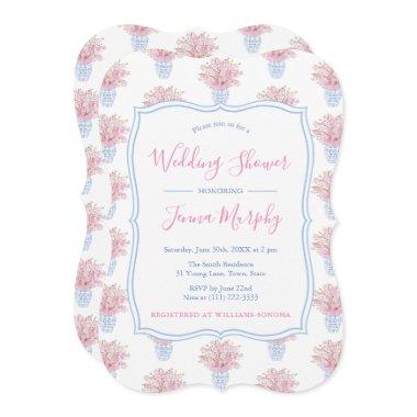 Girly Feminine Pink Floral Chintz