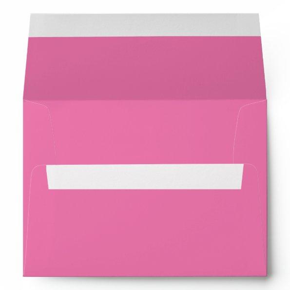Girly Pink A7 Envelope