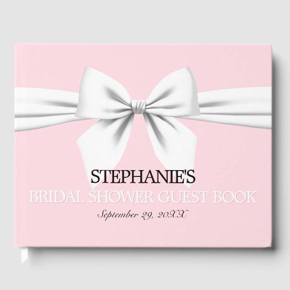 Glam Pink Tiffany Theme  Guest Book