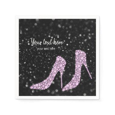 Glam Shoes High Heels for all occasions Napkins