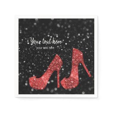 Glam Shoes High Heels for all occasions Napkins