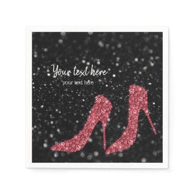 Glam Shoes High Heels for all occasions Napkins