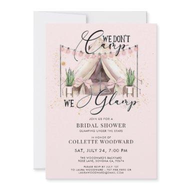 Glamping  Party Under The Stars Pink