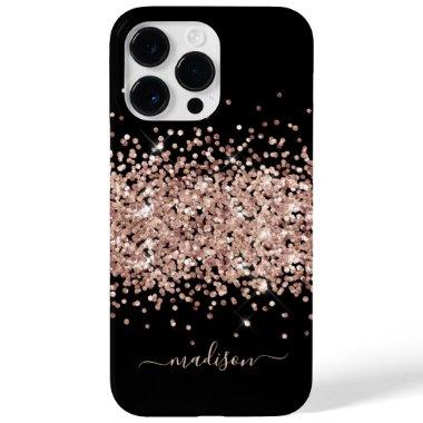 Glitter Girly Sparkle Sweet 16 Blush Pink Case-Mate iPhone 14 Pro Max Case