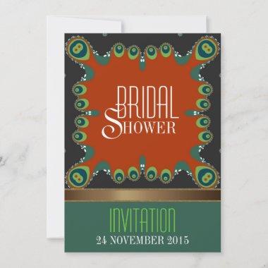 Goddess Christmas Bridal Shower Invitations