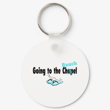 Going To The Beach Keychain