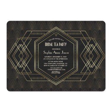 Gold Art Deco Great Gatsby  Tea Party